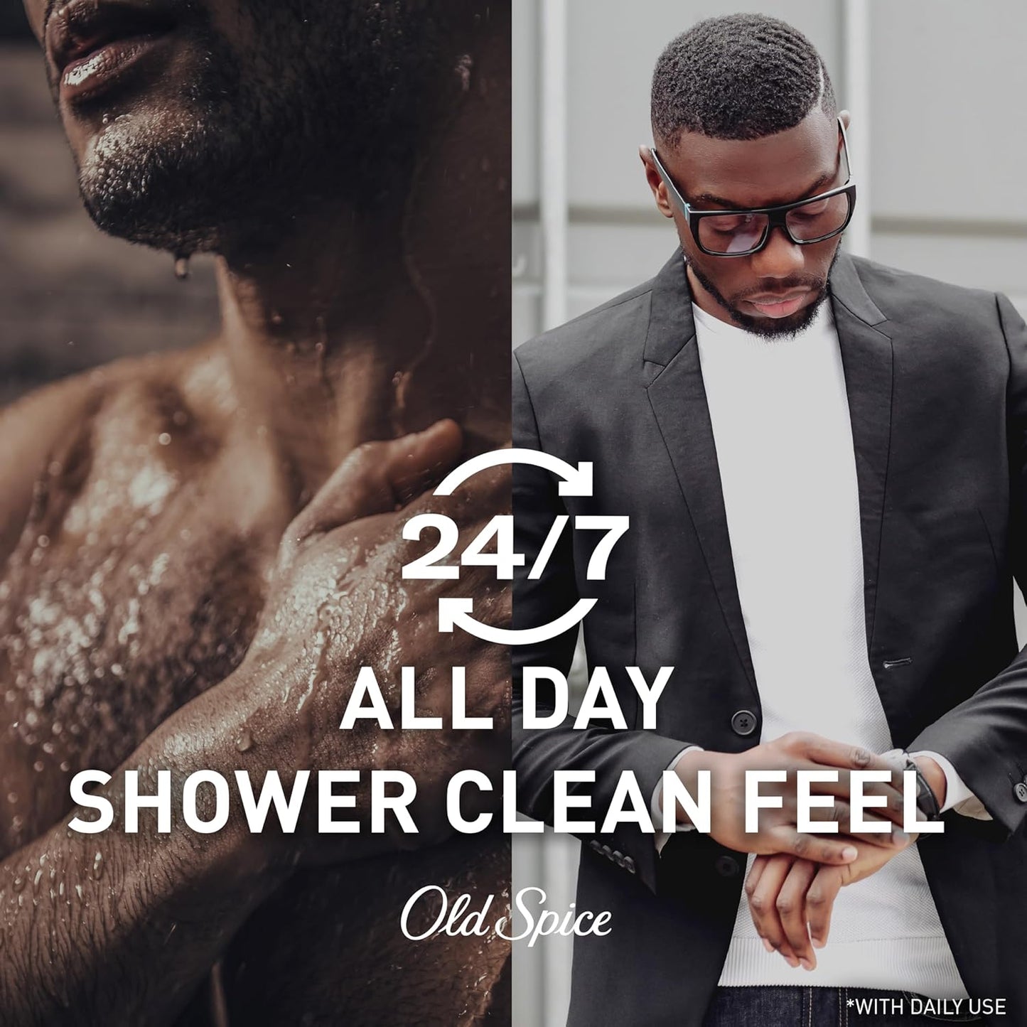 Men'S Body Wash Swagger Scent, 24/7 Shower Freshness, 16 Fl Oz (Pack of 4)
