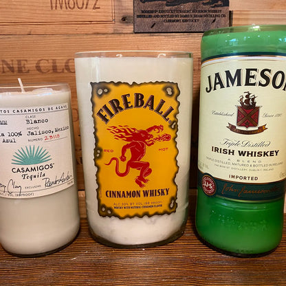 Assorted Liqour Bottle Candle Set (Case of 12)