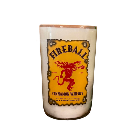 Liqour Bottle Candle
