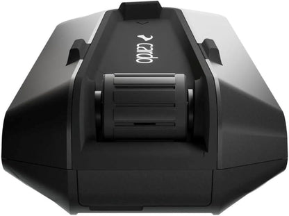 PACKTALK Edge Motorcycle Bluetooth Communication System Headset Intercom - Dual Pack, Black